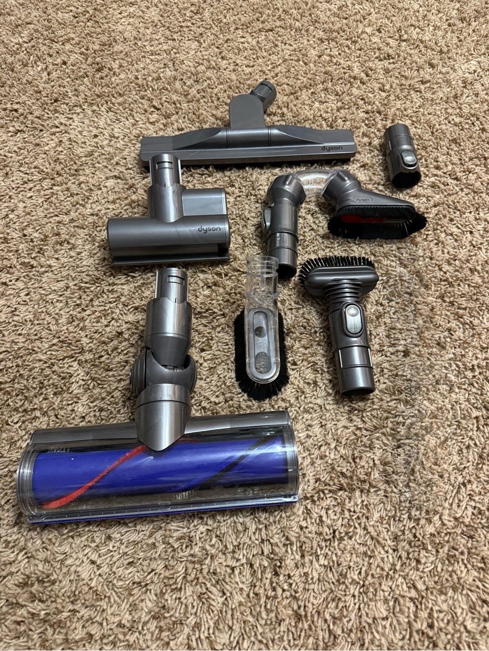 Dyson V6/DC59 Vacuum 8 pc. Attachment Tool Lot – NEW